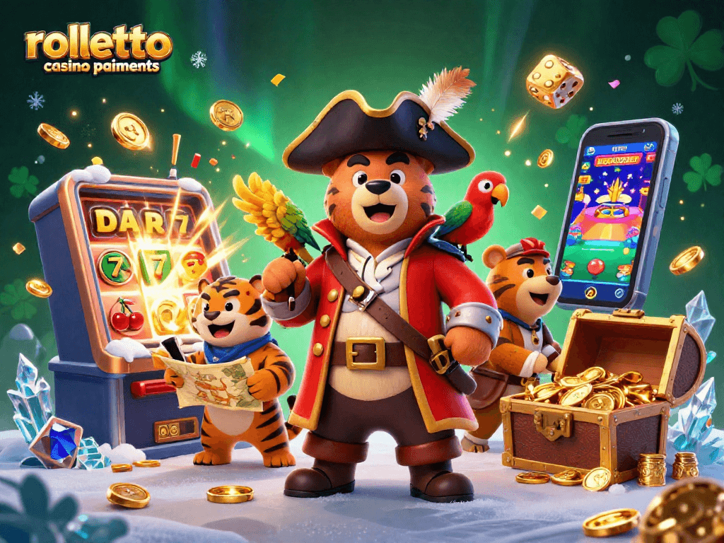 Profitez des paiements sur Rolletto casino avec des dépôts et retraits rapides en crypto et fiat.