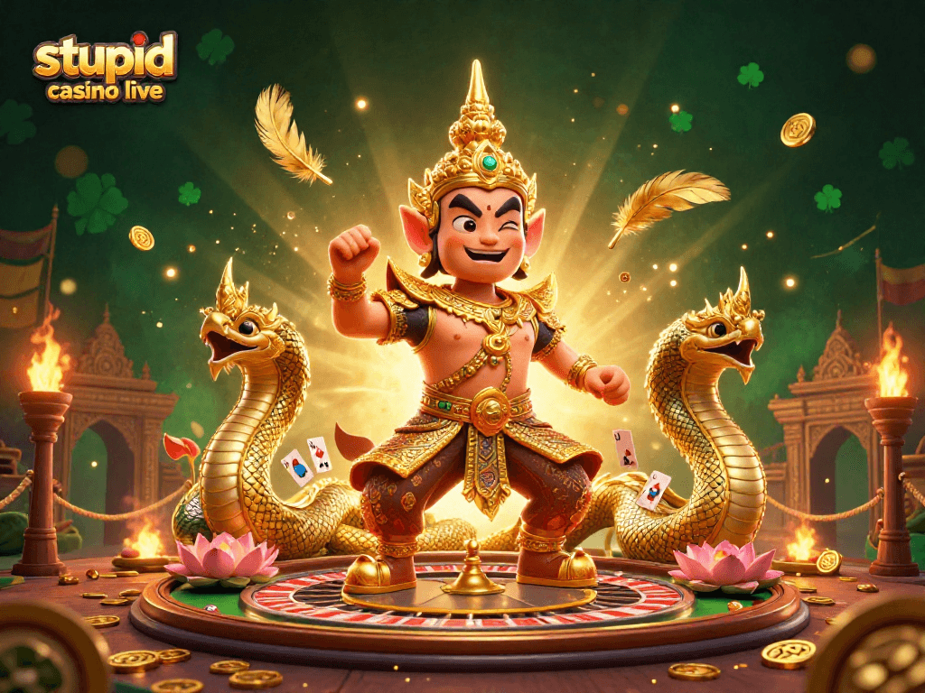 Profitez du casino en direct à Stupid Casino Live avec une expérience immersive unique et dynamique.